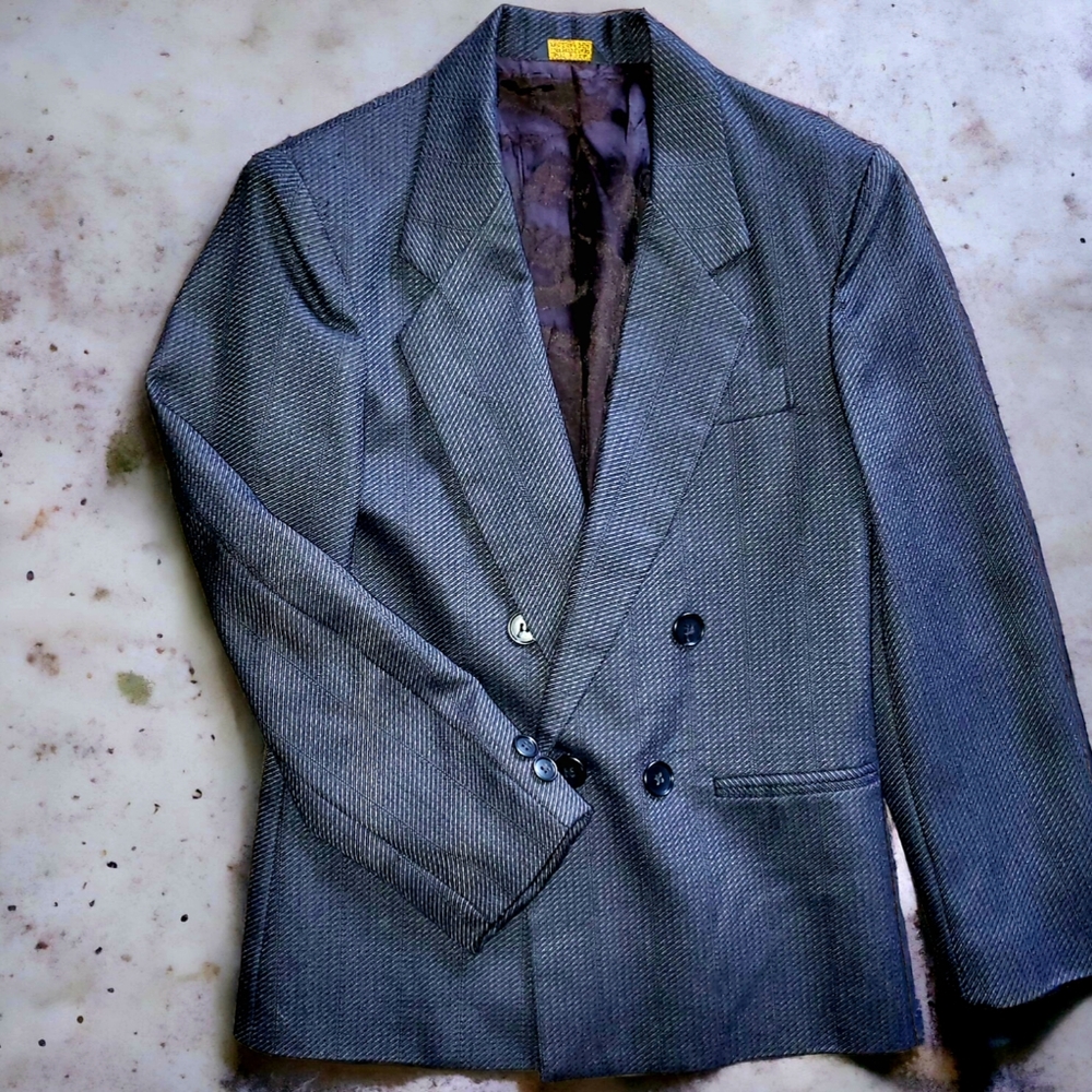 Youth Boys Blazer w Padded Shoulders